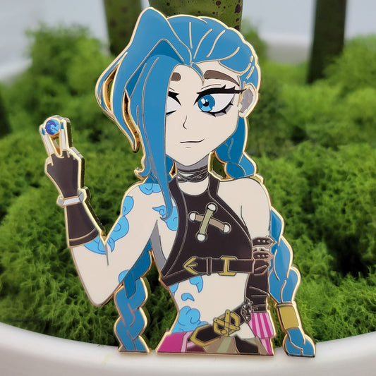 Jinx Pin (Blue Eyed Variant)